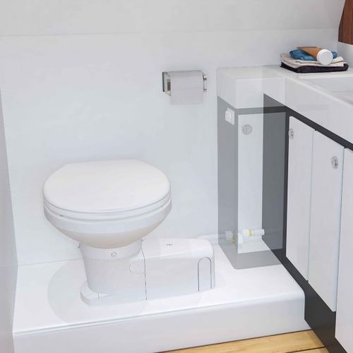 WC für Marineanwendungen - Sanimarin Maxlite+S - SFA - elektrisch / mit Zerkleinerer / kompakt