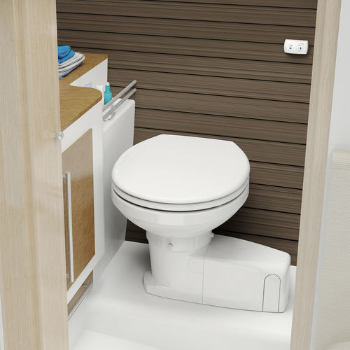 WC für Marineanwendungen - SANIMARIN MAXLITE + - SFA - elektrisch / mit Zerkleinerer / kompakt