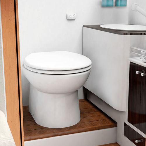 WC für Marineanwendungen - Sanimarin 32 - SFA - elektrisch / mit Zerkleinerer / Keramik