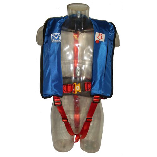 Automatisch aufblasbare Rettungsweste - TOURMENTIN  - CERTEC - 150 N / unisex / mit Sicherheitsgurt