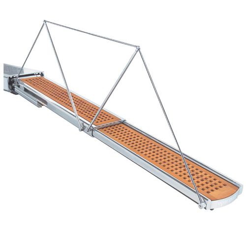 Gangway für Boot - 1011 series - Opacmare - Teleskop / hydraulisch / manuell