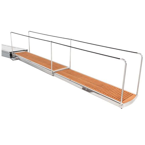 Gangway für Boot - 1002 series - Opacmare - für Yacht / Teleskop / versenkbar