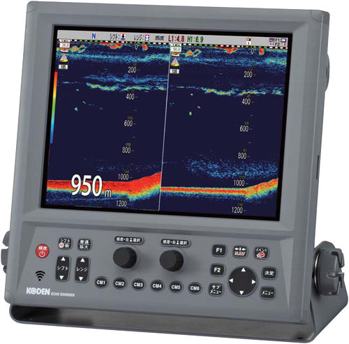 Echolot für Boot - CVS-702D - Koden electronics - Zweifrequenz / digital
