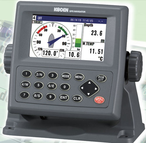GPS-Multifunktionsgerät - KRD-10 - Koden electronics - für Schiffe / Farb / festinstalliert