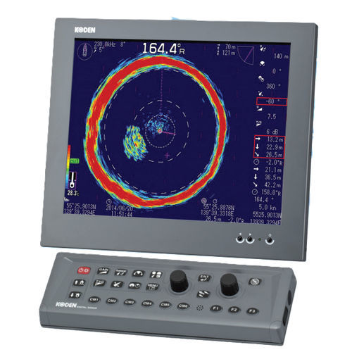 Sonar für Boot - KDS-5500BB - Koden electronics - für Schiffe / Mehrstrahl / digital