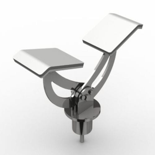 Beiboothalter für Plattform - 2510 - Nautinox - für Deck / für Boot / für Yacht