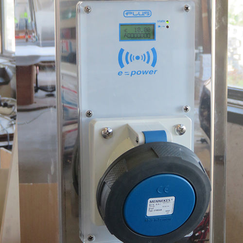 Bezahlsystem / Karten für Stromsäule für Steg - E-POWER SOCKET - Plus Marine