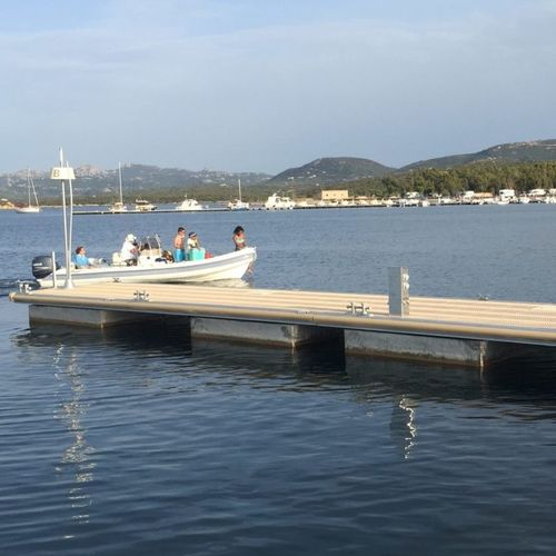 Schwimmkörper für Steg - Poralu Marine - aus Beton