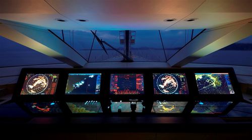 Display für Marineanwendungen - Radio Zeeland DMP - Multifunktion / mit Touchscreen