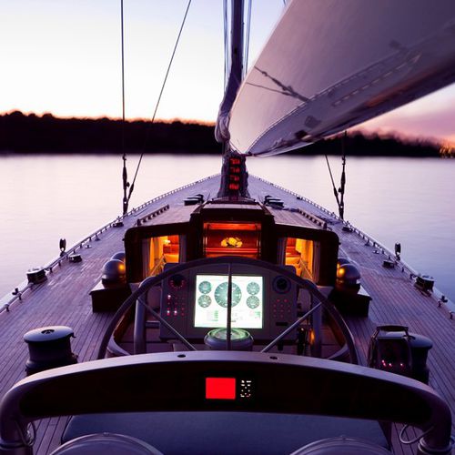 Bedienfeld für Yacht - Radio Zeeland DMP - für Segelboot / für Strahlruder / für Motoren