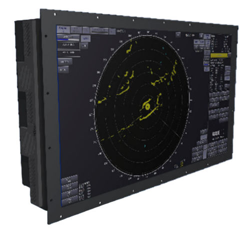 Display für Marineanwendungen - Radio Zeeland DMP - Multifunktion / mit Touchscreen / breit