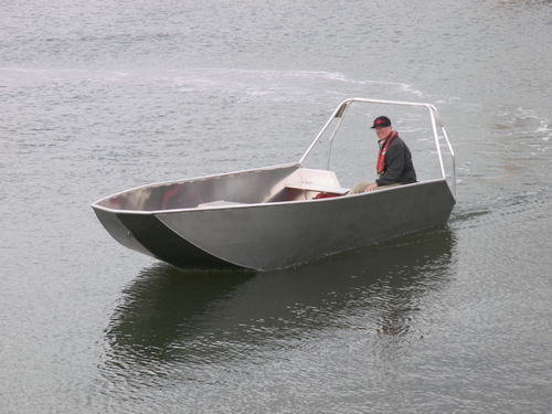 Nutzfahrzeug Berufsschiff - AUB 4.8 - Water Witch Workboats - Außenborder / Aluminium