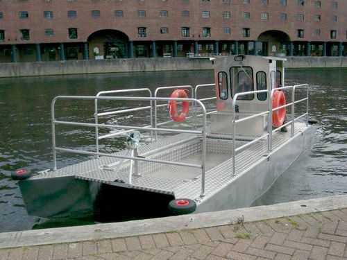 Umweltschutzboot Berufsschiff - 7M BUDDY - Water Witch Workboats - Katamaran / Außenborder / Aluminium