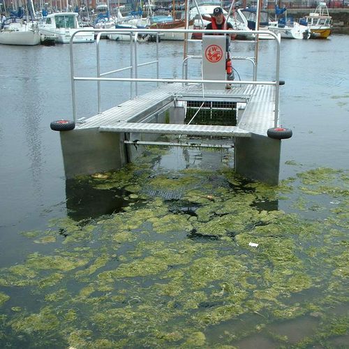 Umweltschutzboot Berufsschiff - 6M BUDDY - Water Witch Workboats - Katamaran / Innenborder / Aluminium