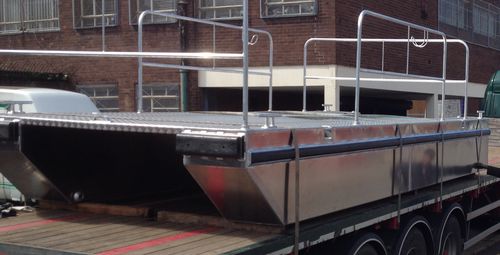 Arbeitsfrachtkahn-Berufsschiff - Water Witch - Water Witch Workboats - Außenborder / Aluminium