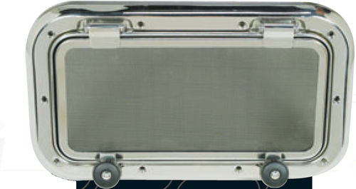 Rechteckiges Bullauge - PASSAGE Series - Hood Yacht Systems - für Boot / öffnend / mit abgerundetem Winkel
