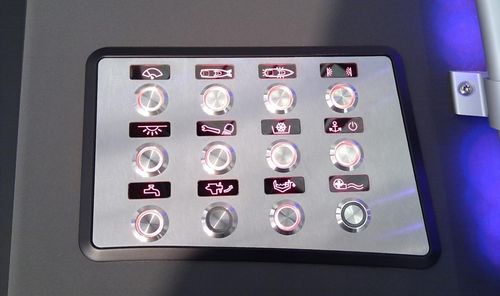 Antriebs-Armaturenbrett - AS - Retronic - für Boote