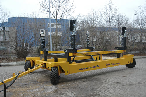 Anhänger für Materialumschlag - YT30 - ROODBERG - für Boot / für Werft / 4-Achsen
