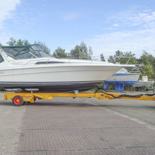 Anhänger für Materialumschlag - HBC20 - ROODBERG - für das Zuwasserlassen / für Boot / für Werft