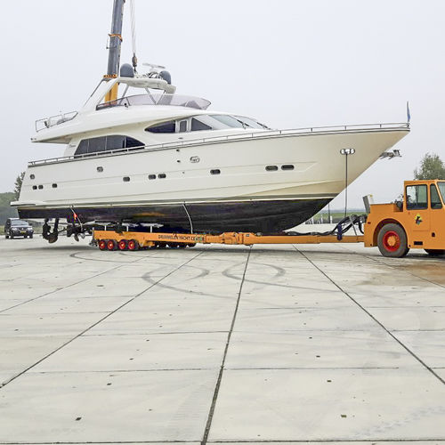 Anhänger für Schwerlasttransporte - RBT60 - ROODBERG - für das Zuwasserlassen / Schwertransport / für Boot