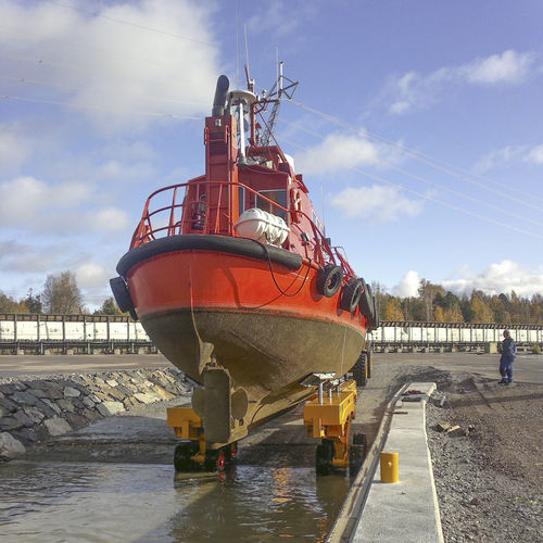 Anhänger für Schwerlasttransporte - HBT60 - ROODBERG - für das Zuwasserlassen / Schwertransport / für Boot
