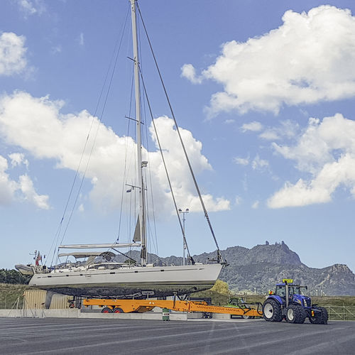 Anhänger für Schwerlasttransporte - HBT80 - ROODBERG - für das Zuwasserlassen / Schwertransport / für Boot