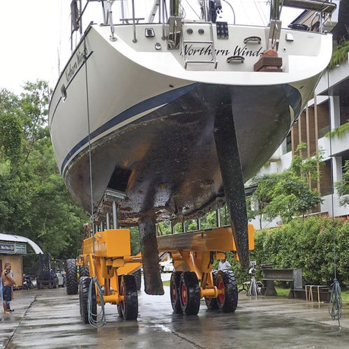 Anhänger für Schwerlasttransporte - HBT100 - ROODBERG - für das Zuwasserlassen / Schwertransport / für Boot