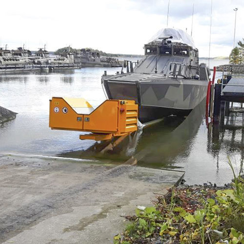 Anhänger für Schwerlasttransporte - HBC40MS - ROODBERG - für das Zuwasserlassen / für Boot / für Werft