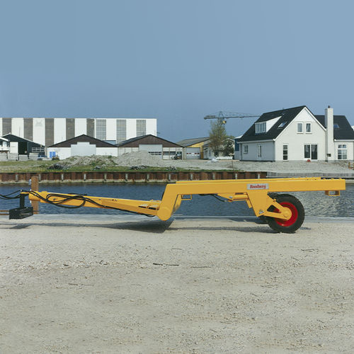 Anhänger für Materialumschlag - CT10 - ROODBERG - für Boot / für Werft / 2-Achsen