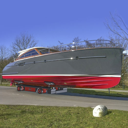 Anhänger für Materialumschlag - PCT25 - PSM25 - ROODBERG - für Boot / für Werft / 4-Achsen