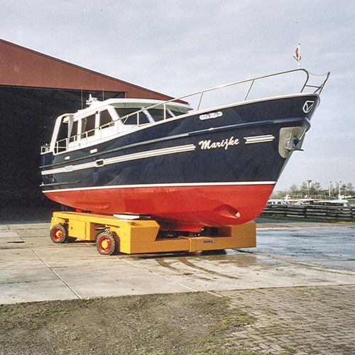 Anhänger für Materialumschlag - PCT40 - PSM40 - ROODBERG - für Boot / für Werft / 4-Achsen