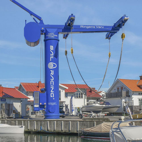 Kran für Werft - SPC 50-4E CW - ROODBERG - für Yachthafen / Schwerlast / Ausleger