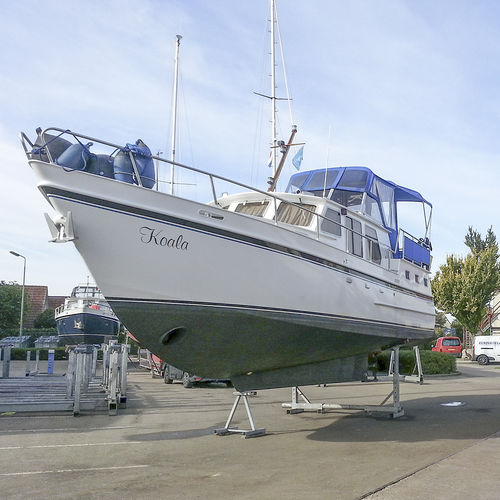 Motorboot-Bootsgestell - Bow - ROODBERG - stationär / transportierbar / galvanisiertem Stahl