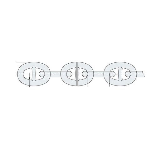 Kette für Schiffe - Sanguineti Chiavari produzione articoli nautici s. - Anker / Stegglied / Edelstahl