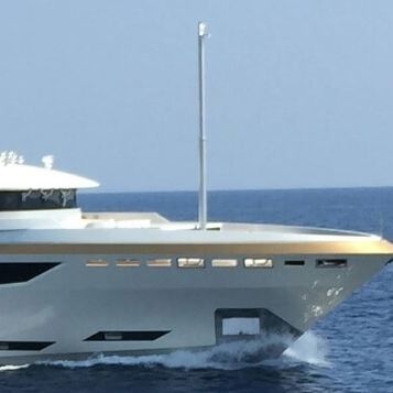 Halterung für Navigationsleuchten am Mastkopf auf Teleskopmast - Sanguineti Chiavari produzione articoli nautici s. - elektrisch