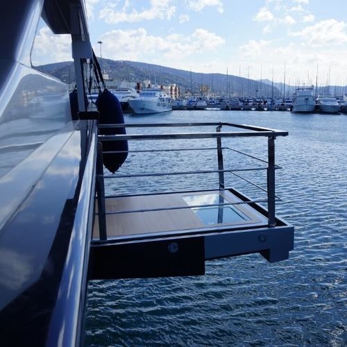 Geländer für Yachten - Sanguineti Chiavari produzione articoli nautici s.