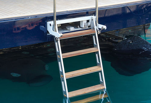 Bootsleiter - Sanguineti Chiavari produzione articoli nautici s. - versenkbar / zum Baden / Boarding