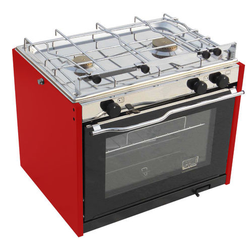 Herd und Ofen für Boot - XL2 RED - Techimpex - Gas / 2-flammig