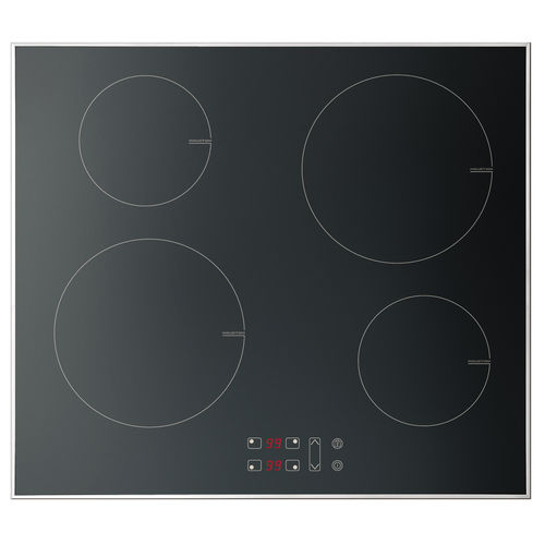 Glaskeramik-Kochplatte - CRYSTAL4 induction - Techimpex - für Boot / 4-flammig