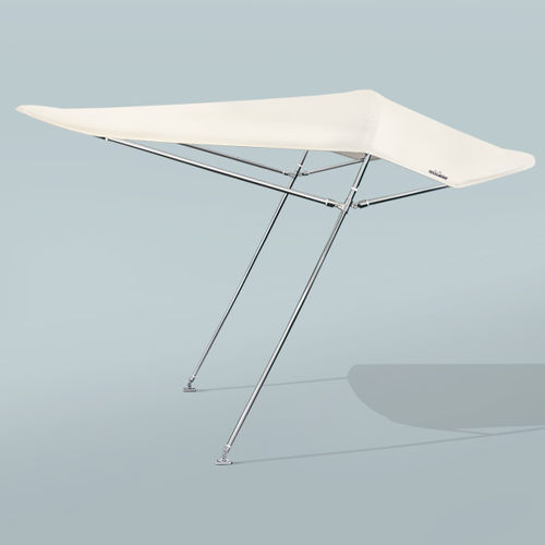 Bimini-Top für Motorboot - ARIA - PAT.PEND - Tessilmare Srl - für Ruderhaus / mit Edelstahlstruktur