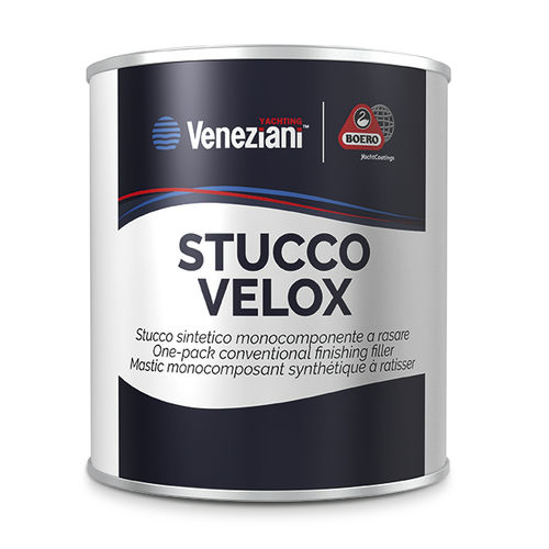 Einkomponenten-Spachtelmasse - STUCCO VELOX - Veneziani Yachting - Glätt / zur Endbearbeitung