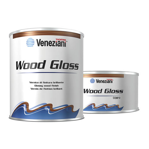 Firnis für Boote - WOOD GLOSS - Veneziani Yachting - für Holz / Zweikomponenten / Hochglanz