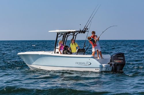 Außenborder-Konsolenboot - R232EX - Robalo - mit Mittelkonsole / Sportfischer / max. 12 Personen