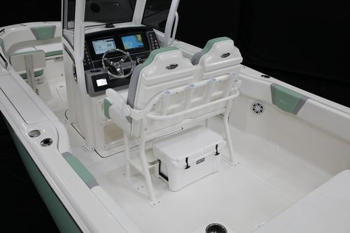 Außenborder-Konsolenboot - 252 Explorer - Robalo - Benzin / zweimotorig / mit Mittelkonsole