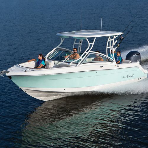 Außenborder-Runabout - R247 - Robalo - zweimotorig / Bowrider / mit Doppelkonsole