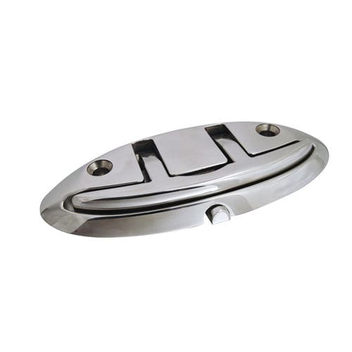Bootsklampe Faltbar Edelstahl 316 – 4,5 Zoll, Für Boot, Yacht, Steg & Marina