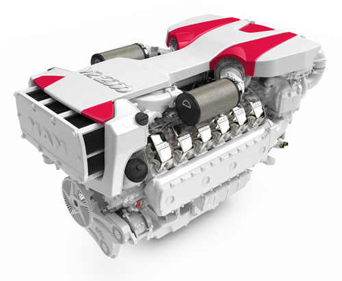 Innenbordmotor - V12-2000 - MAN Truck & Bus SE - Engines & Components - Diesel / für Freizeitschifffahrt / Turbolader