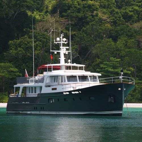 Luxus-Superyacht / für Kreuzfahrten - ABELY WHEELER - Ocea - klassisch / mit Steuerhaus / Flybridge