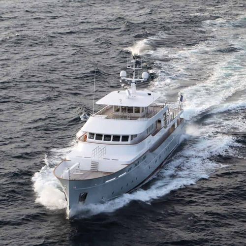 Megayacht für Kreuzfahrten - ELISABET - Ocea - mit Steuerhaus / 5 Kabinen / Aluminium