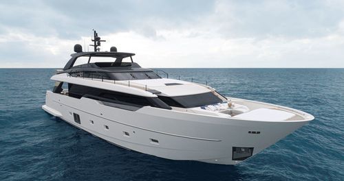 Motoryacht für Kreuzfahrten - SL96 Asymmetric - Cantieri Navali San Lorenzo - klassisch / Flybridge / 4 Kabinen